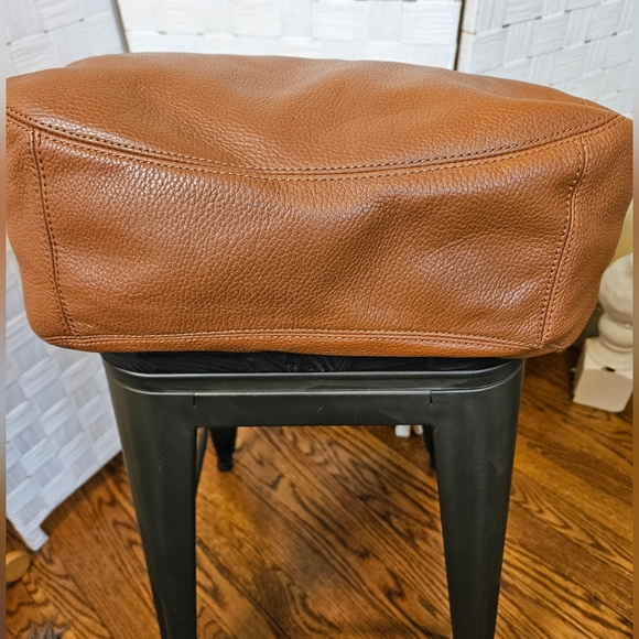 Michael Kors Brown Pebbled Leather Hobo Bag - Picture 5 of 7